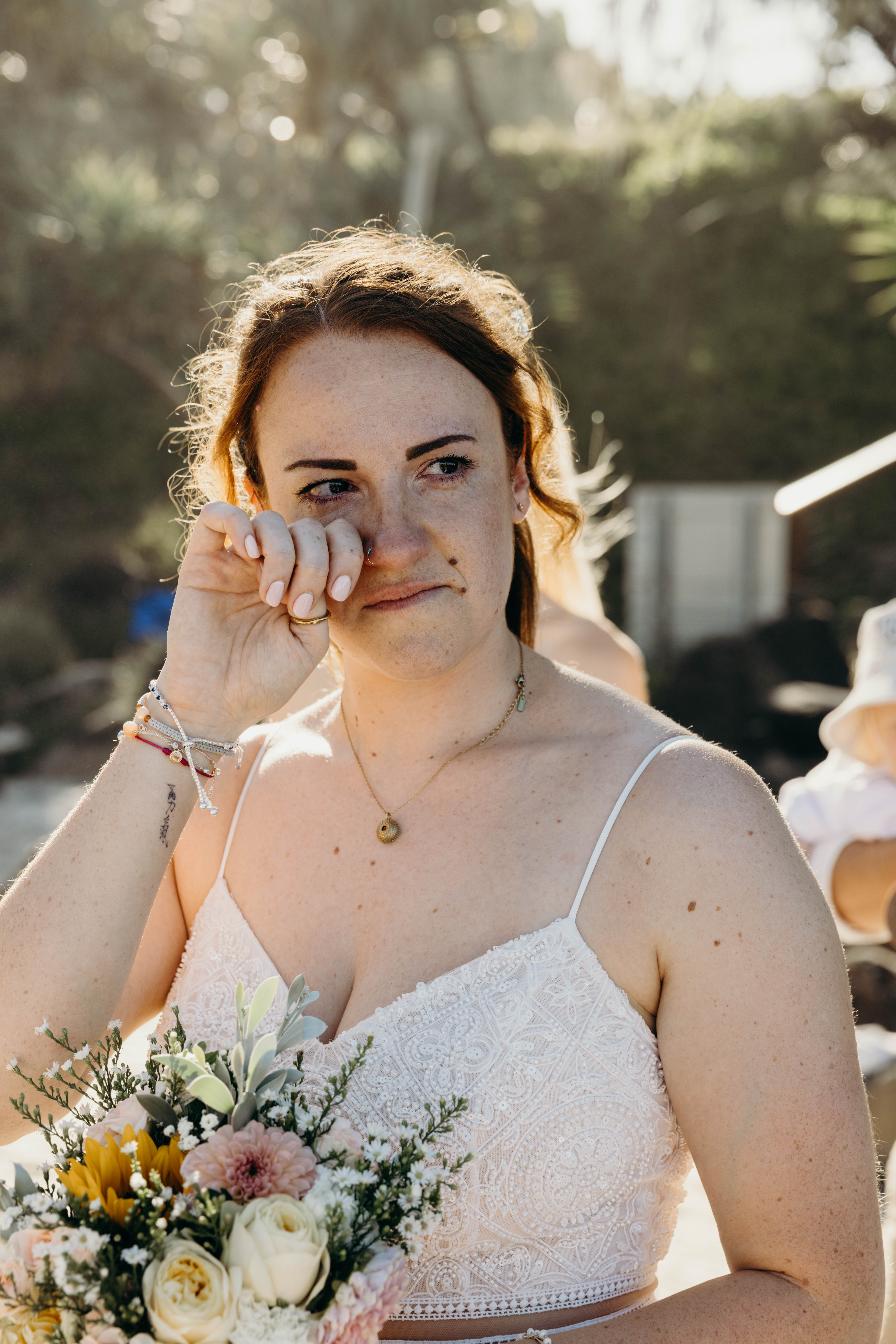 bride beach love
