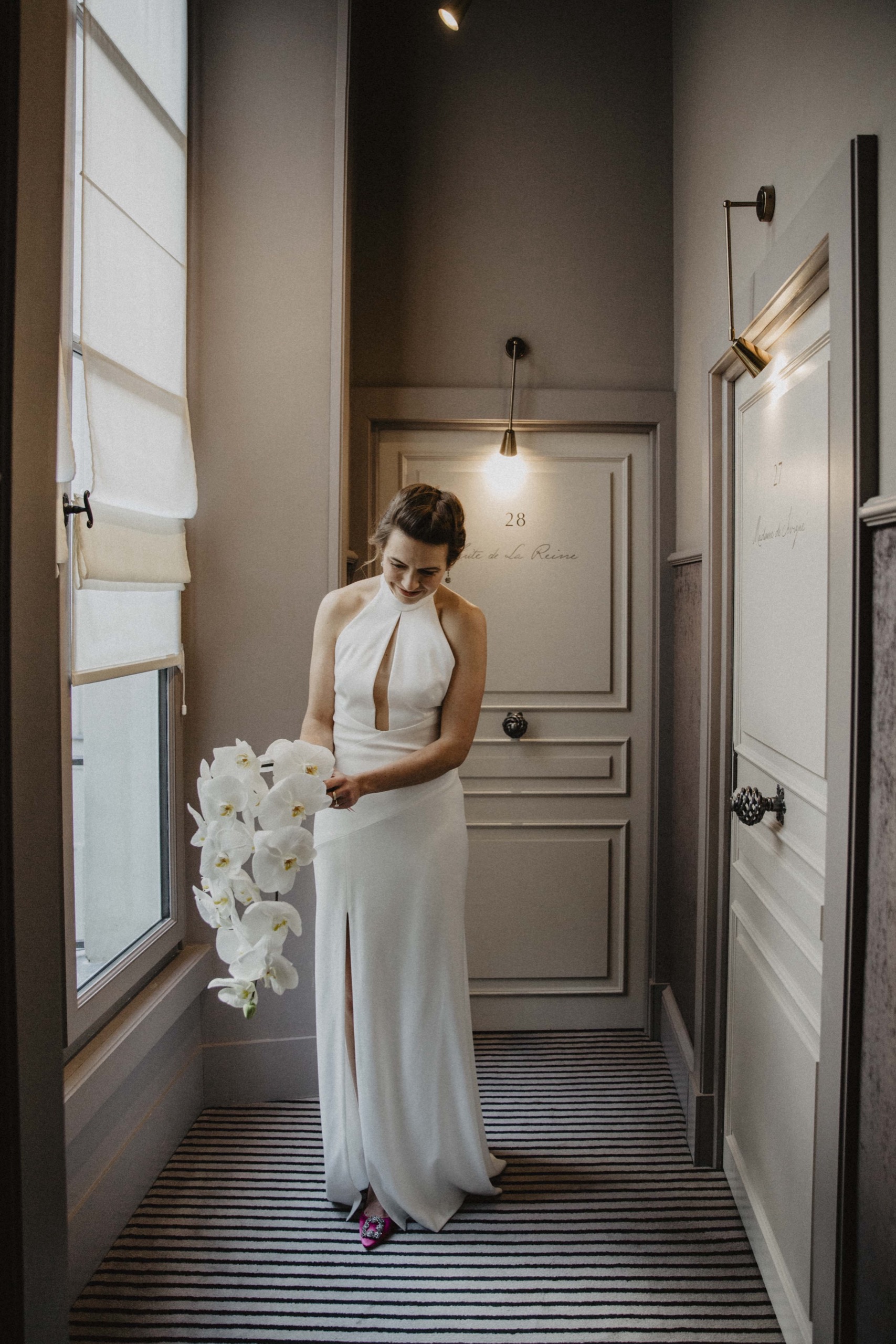 bride getting ready wedding photographer